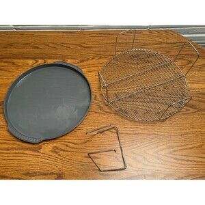 Nuwave‎ Pro Infrared Oven 4" Wire Metal Rack, Dome Holder, Silicone Pizza Liner
